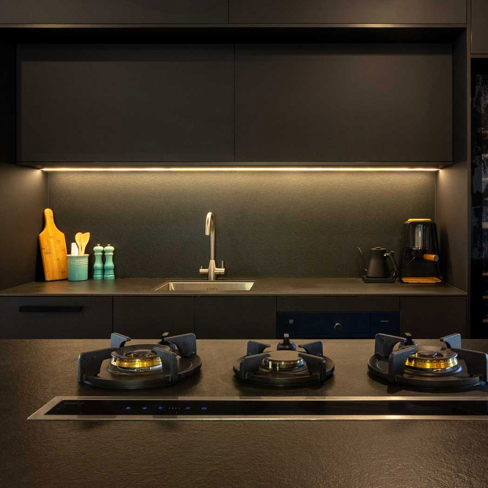luxor smokey grey shaker kitchen cabinets